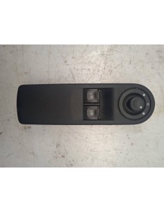 Recambio de mando elevalunas delantero izquierdo para renault clio iv 0.9 tce referencia OEM IAM 809617511R 2 BOTONES 