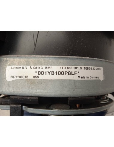 Recambio de airbag delantero izquierdo para volkswagen touran (1t2) 1.9 tdi referencia OEM IAM 1T0880201G  