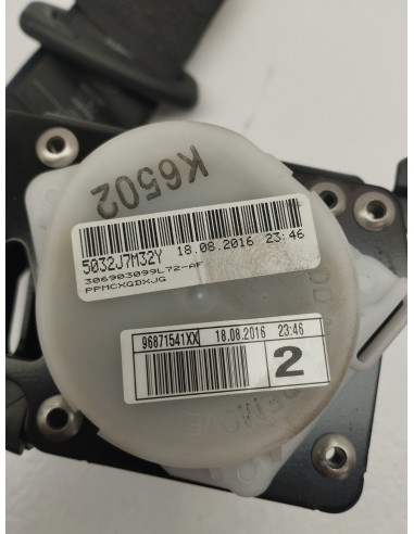 Recambio de cinturon seguridad trasero derecho para ds 4 style referencia OEM IAM 96871541XX  