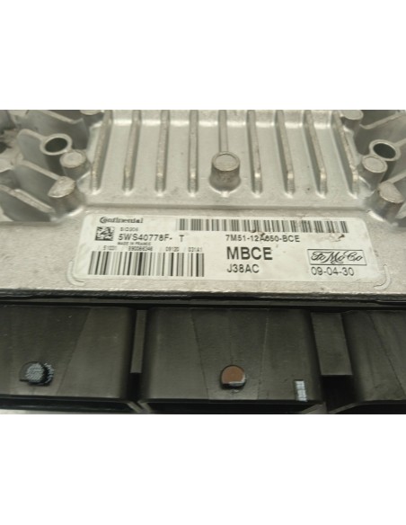 Recambio de centralita motor uce para ford focus lim. (cb4) trend referencia OEM IAM 7M5112A650BCE  
