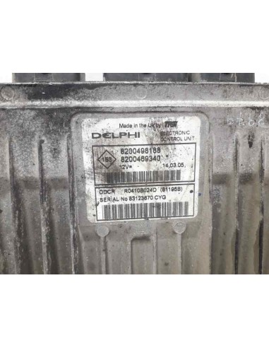 Recambio de centralita motor uce para renault scenic ii 1.5 dci diesel referencia OEM IAM R0410B024D  