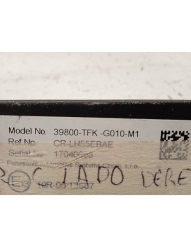 Recambio de modulo electronico para honda civic lim.5 (fk) 2.0 vtec cat referencia OEM IAM 39800TFKG010  