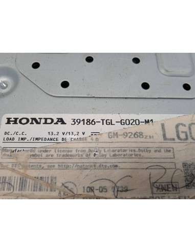 Recambio de modulo electronico para honda civic lim.5 (fk) 2.0 vtec cat referencia OEM IAM 39186TGL  