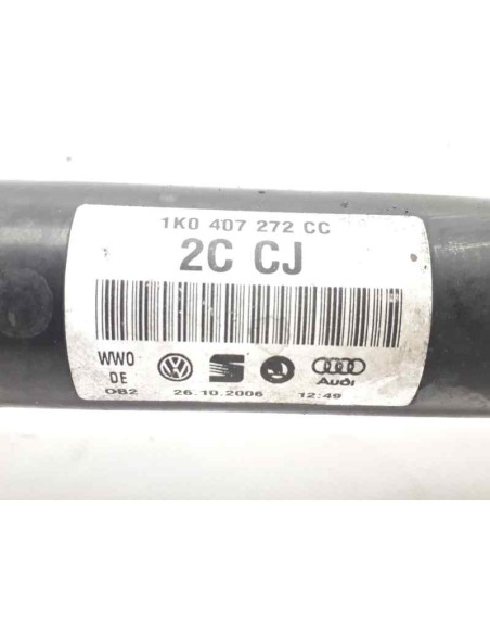 Recambio de transmision delantera izquierda para skoda octavia berlina (1z3) 1.9 tdi referencia OEM IAM 1K0407272CC  