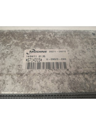 Recambio de intercooler para kia cee´d 1.6 crdi cat referencia OEM IAM 282712A610  