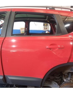 Recambio de puerta trasera izquierda para nissan qashqai (j10) 1.5 dci turbodiesel cat referencia OEM IAM H2101JD0M0 COLOR ROJO 