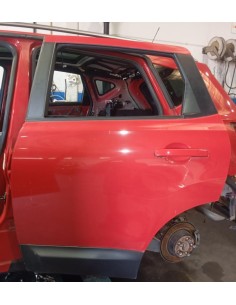 Recambio de puerta trasera izquierda para nissan qashqai (j10) 1.5 dci turbodiesel cat referencia OEM IAM H2101JD0M0 COLOR ROJO  2