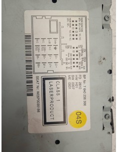 Recambio de sistema audio / radio cd para seat leon (1p1) 1.9 tdi referencia OEM IAM 5P0035186   2