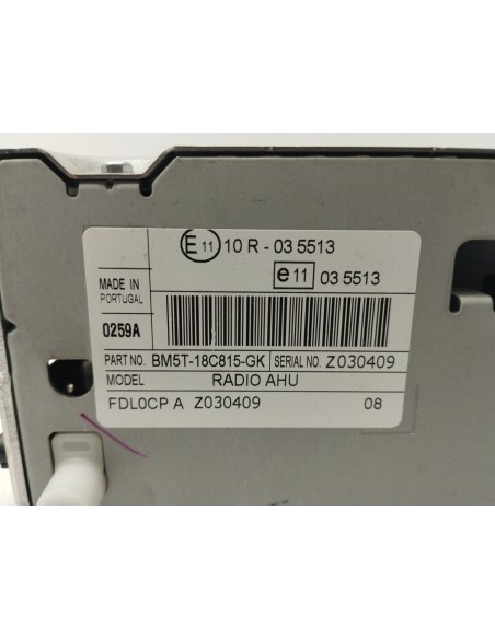 Recambio de sistema audio / radio cd para ford focus lim. (cb8) trend referencia OEM IAM BM5T18C815GK  
