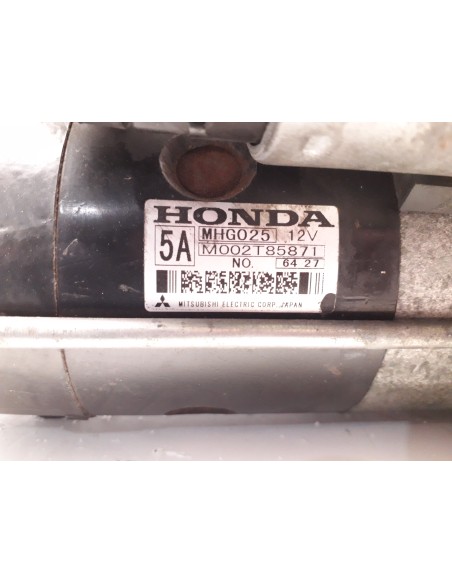 Recambio de motor arranque para honda civic berlina 5 (fk) 2.2 ctdi referencia OEM IAM M002T85871  
