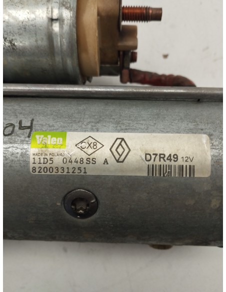 Recambio de motor arranque para renault megane ii familiar expression confort referencia OEM IAM 8200331251  