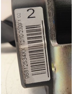 Recambio de cinturon seguridad trasero derecho para peugeot 308 1.6 16v hdi referencia OEM IAM 96812534XX   2