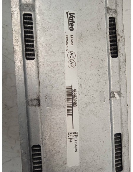 Recambio de intercooler para peugeot 308 1.6 16v hdi referencia OEM IAM 9656503980  