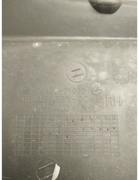 Recambio de torpedo para ssangyong rodius 2.7 turbodiesel cat referencia OEM IAM 7942021000  