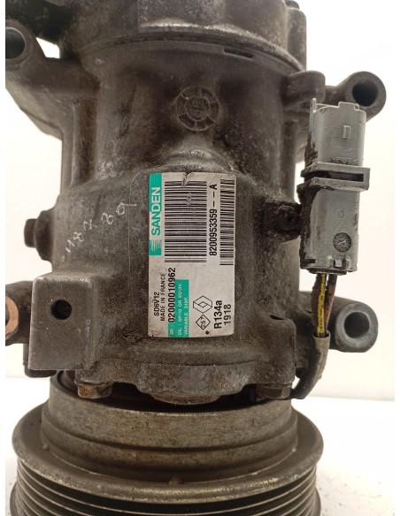 Recambio de compresor aire acondicionado para renault kangoo 1.5 dci diesel fap referencia OEM IAM 8200953359A  