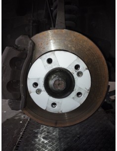 Recambio de mangueta delantera izquierda para ssangyong rodius 2.7 turbodiesel cat referencia OEM IAM 4121021000  