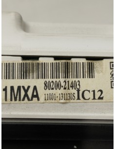Recambio de cuadro instrumentos para ssangyong rodius 2.7 turbodiesel cat referencia OEM IAM 8020021403   2