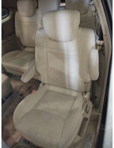 Recambio de asientos trasero izquierdo para ssangyong rodius 2.7 turbodiesel cat referencia OEM IAM  TELA BEIGE 