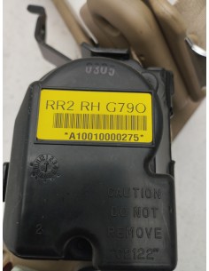Recambio de cinturon seguridad trasero derecho para ssangyong rodius 2.7 turbodiesel cat referencia OEM IAM RR2RHG790   2