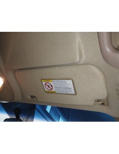 Recambio de parasol derecho para ssangyong rodius 2.7 turbodiesel cat referencia OEM IAM 7614021303EAJ   2