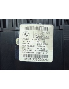 Recambio de cuadro instrumentos para bmw serie 1 berlina (e81/e87) 2.0 turbodiesel cat referencia OEM IAM 102495585 IK916682302N 2