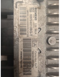 Recambio de centralita motor uce para citroën xsara berlina 2.0 hdi cat (rhy / dw10td) referencia OEM IAM 9647423380 SIEMENS  2