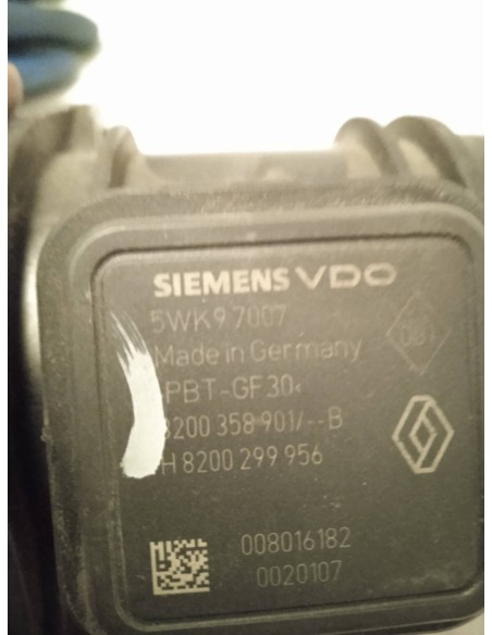 Recambio de caudalimetro para renault clio iii confort expression referencia OEM IAM 5WK97007  
