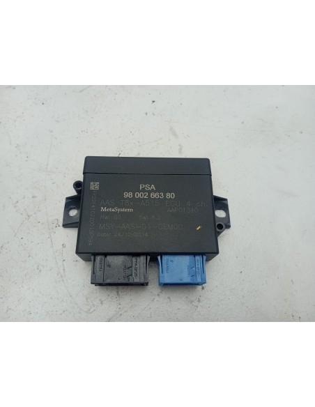 Recambio de modulo electronico para peugeot 3008 referencia OEM IAM 9800266380  