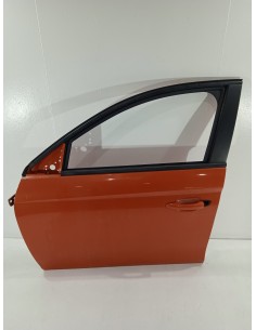 Recambio de puerta delantera izquierda para opel corsa f edition referencia OEM IAM 9837705780 COLOR NARANJA 