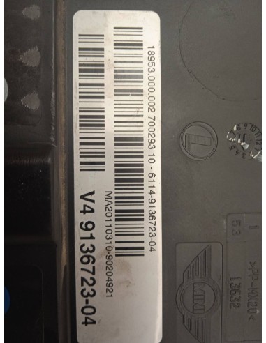 Recambio de modulo electronico para mini mini (r56) 1.6 16v referencia OEM IAM 61149136723  