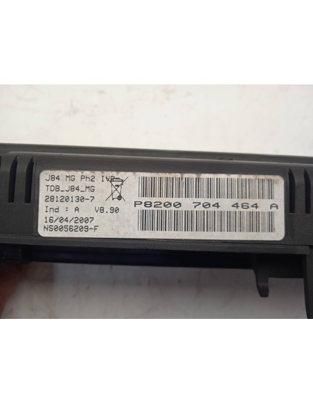 Recambio de cuadro instrumentos para renault grand scenic referencia OEM IAM 281201307  