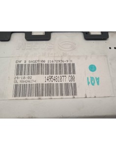 Recambio de pantalla multifuncion para peugeot 807 2.2 referencia OEM IAM 1495481077   2