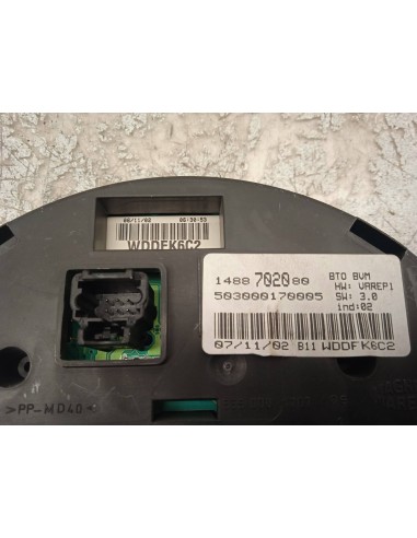 Recambio de pantalla multifuncion para peugeot 807 2.2 referencia OEM IAM 1488702080  