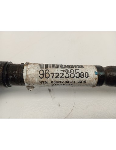 Recambio de transmision delantera izquierda para citroën c3 1.4 hdi fap referencia OEM IAM 9672238580  