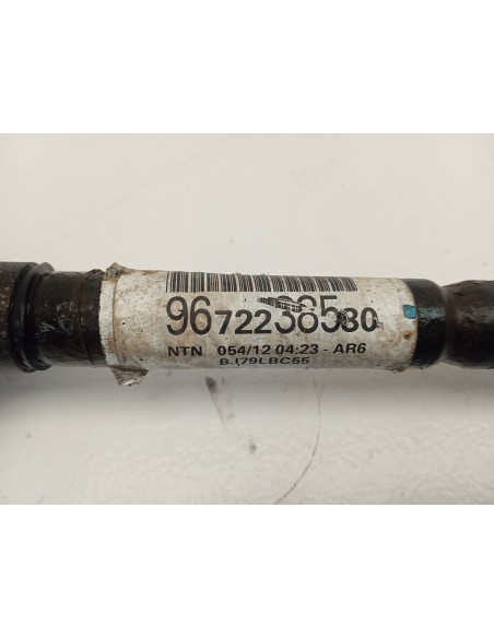 Recambio de transmision delantera izquierda para citroën c3 1.4 hdi fap referencia OEM IAM 9672238580  