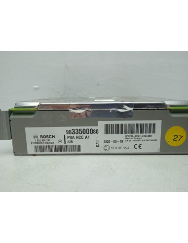 Recambio de modulo electronico para opel corsa f edition referencia OEM IAM 9833500080  