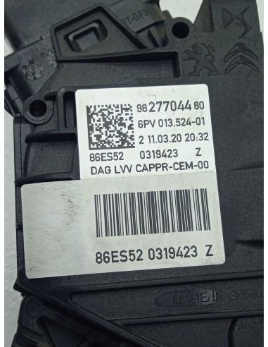 Recambio de potenciometro pedal para opel corsa f edition referencia OEM IAM 9827704480  