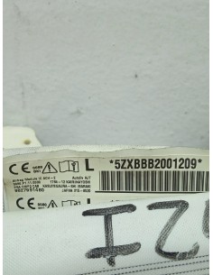 Recambio de airbag cortina delantero izquierdo para opel corsa f edition referencia OEM IAM 9827991480   2