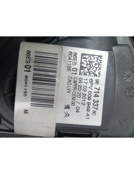 Recambio de potenciometro pedal para citroën c3 1.4 hdi fap referencia OEM IAM 9671433780  
