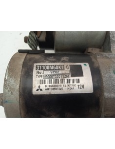 Recambio de motor arranque para nissan pixo (uao) 1.0 referencia OEM IAM M000T33071   2