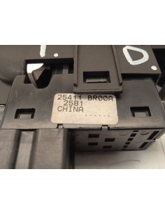 Recambio de mando elevalunas trasero derecho para nissan qashqai (j10) 1.6 dci turbodiesel cat referencia OEM IAM 25411BR00A   2