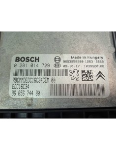 Recambio de centralita motor uce para citroën c4 picasso 1.6 16v hdi fap referencia OEM IAM 9665674480   2