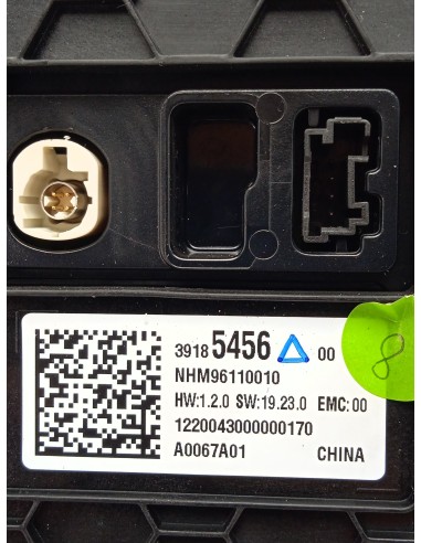 Recambio de pantalla multifuncion para opel corsa f edition referencia OEM IAM 3918545600  