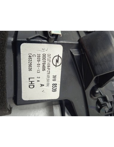 Recambio de aireador derecho para opel corsa f edition referencia OEM IAM 545326626  