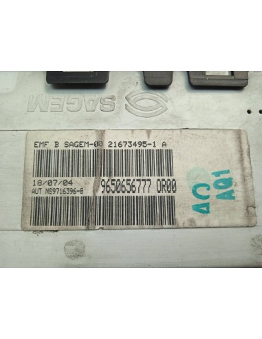 Recambio de pantalla multifuncion para citroën c2 1.4 referencia OEM IAM 9650656777  