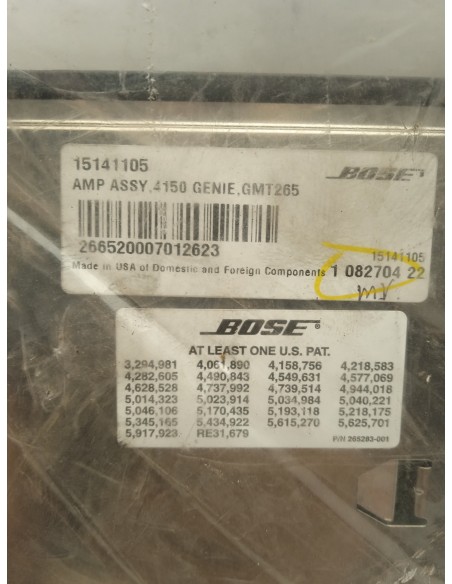 Recambio de etapa de potencia para gmc cadillac srx referencia OEM IAM 15141105  