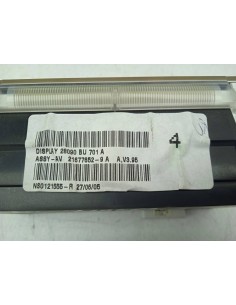 Recambio de pantalla multifuncion para nissan almera (n16/e) 1.8 16v cat referencia OEM IAM 28090BU701A   2