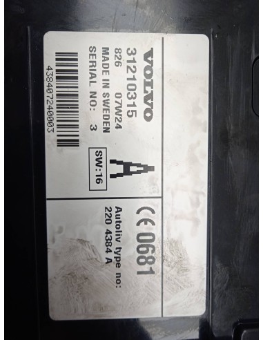 Recambio de modulo electronico para volvo s60 berlina 2.4 cat referencia OEM IAM 31210315 TELEFONO 
