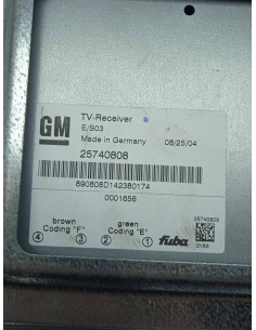 Recambio de modulo electronico para gmc cadillac srx referencia OEM IAM 25740808   2
