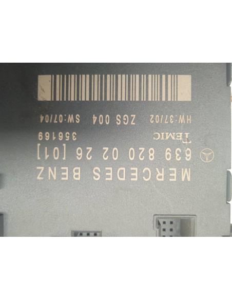 Recambio de modulo electronico para mercedes-benz vito (w639) basic, combi 2.1 cdi cat referencia OEM IAM 6398200226  